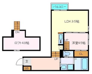 エールリベルテⅡの物件間取画像